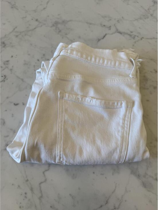 Agolde Denim - AGOLDE White Straight Leg Jeans Size 27
